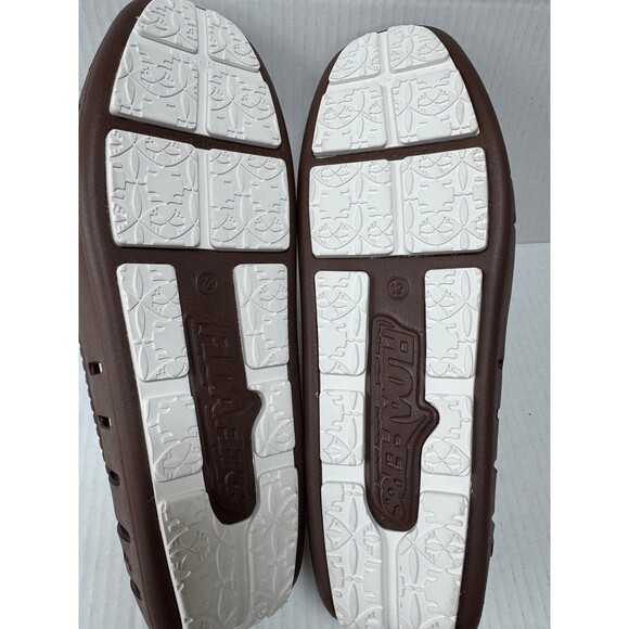 Floafers Country Club Driver 2.0 Mens 12 D Brown Slip On Water Shoes Driving New main image 5